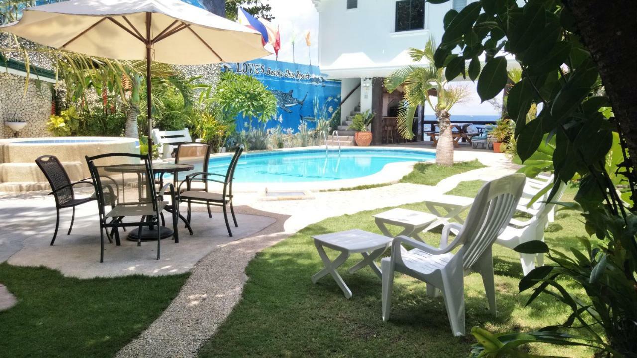 Love'S Beach & Dive Resort Moalboal Exterior foto